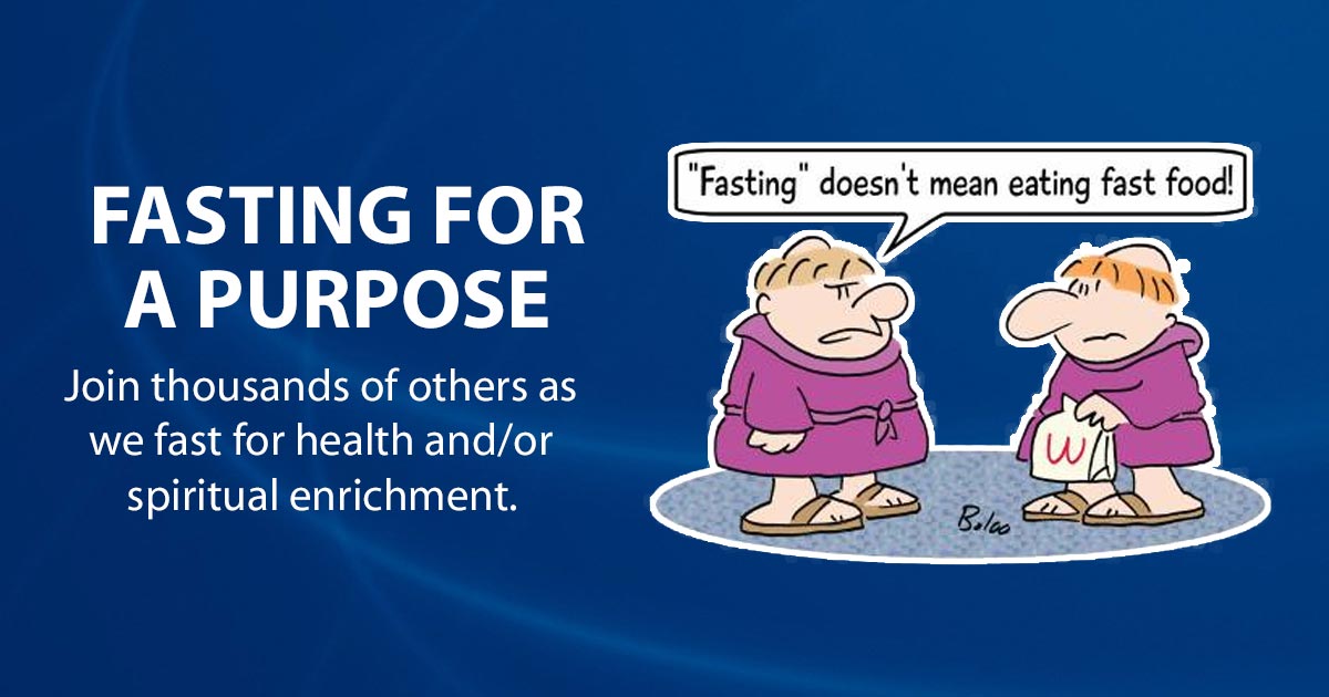 Fasting for a Purpose